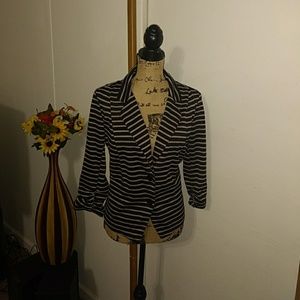 Striped blazer